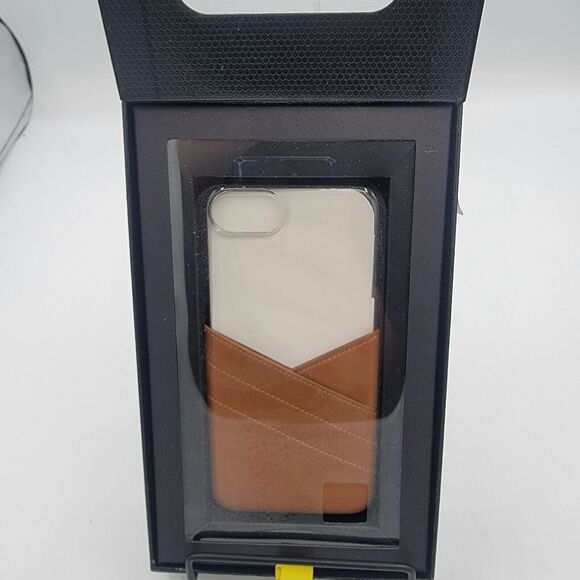 Iphone 6, 6s Case, Milk And Honey, Leather Wrapped Clear Case, Brown Brand New - Picture 5 of 10